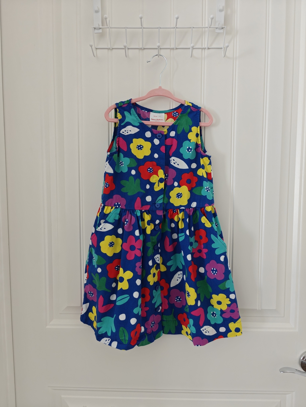 Hanna Andersson colorful floral dress in size 110cm / US 5